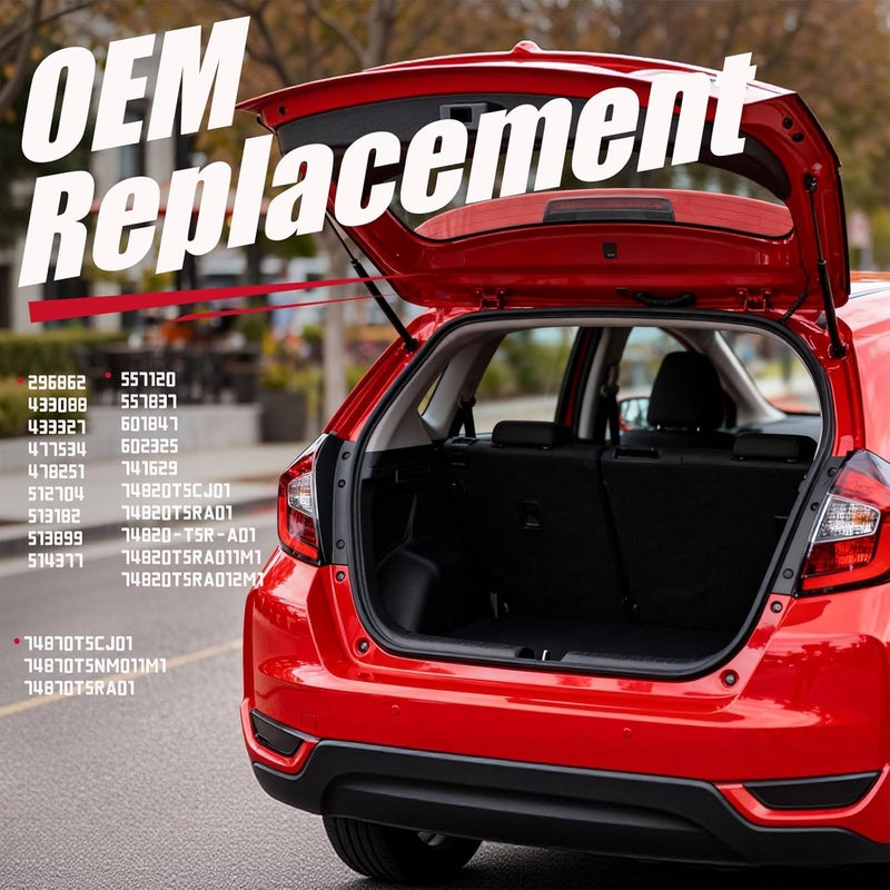 Vepagoo PM3315 دعائم خلفية لرفع باب الصندوق متوافقة مع هوندا فيت 2015-2020 - Image 3